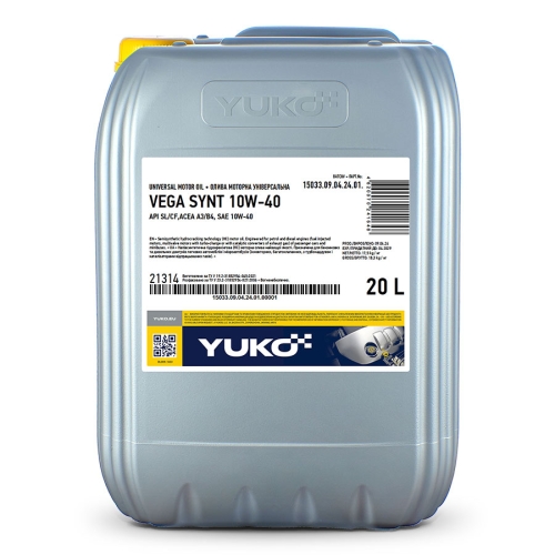 Моторна Олива Yuko 10W-40 Super Gas 20л