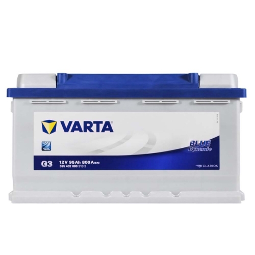Акумулятор автомобільний Varta 95Ah 800A Blue Dynamic G3 R+ L5