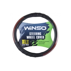 Чохол на кермо Екошкіра Winso XL 41-43см чорно коричневий 140940