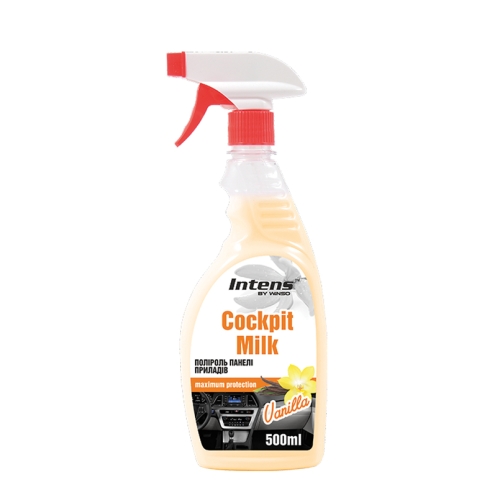 Поліроль Пластику Winso Intens Cockpit milk Vanilla 500мл