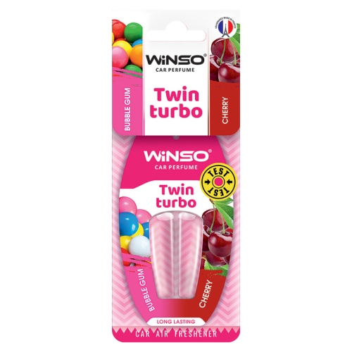 Ароматизатор повітря Winso Twin Turbo Bubble gum Cherry 5мл