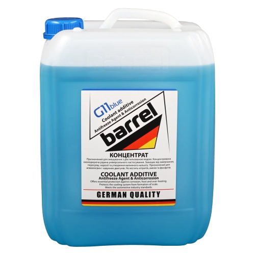 Антифриз Barrel -80°C G11 Синий 10л