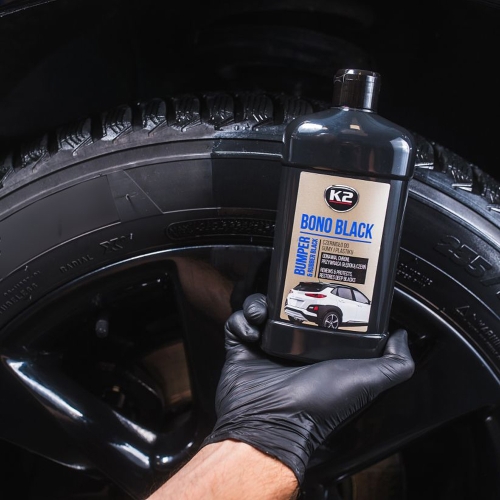 Чорніння шин та бамперів K2 Bono Black 500мл