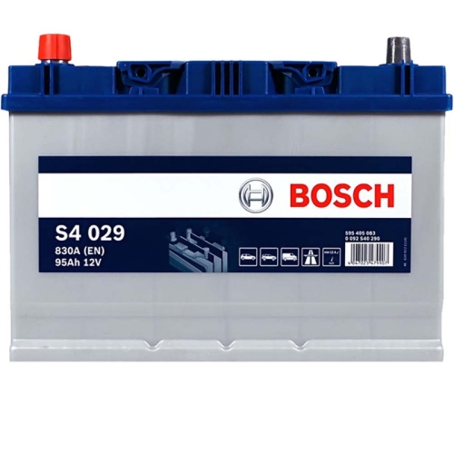Акумулятор автомобільний Bosch 95Ah 830A S40 290 D31 Asia L+ н.к.