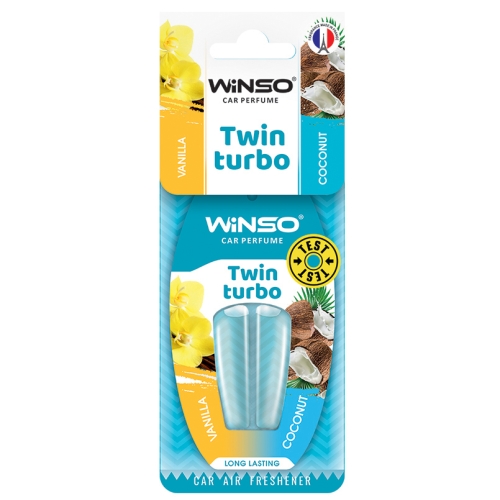 Ароматизатор воздуха Winso Twin Turbo Vanilla Coconut 5мл