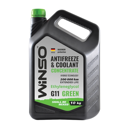 Антифриз Winso -80°C G11 Зелений 10кг
