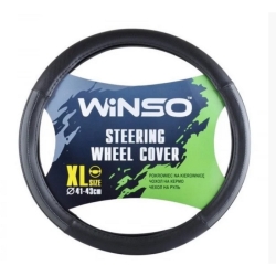 Чохол на кермо Екошкіра Winso XL 41-43см чорний 140340