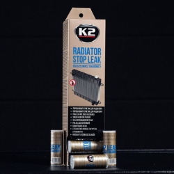 Герметик для радіатора K2 Stop Leak порошок 18,5гр