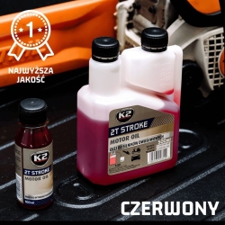 Моторна олива 2T K2 STROKE OIL червоний 100мл