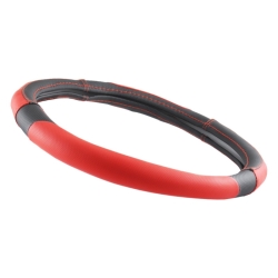 Чохол на кермо Екошкіра Winso XL 41-43см чорно червоний 140540