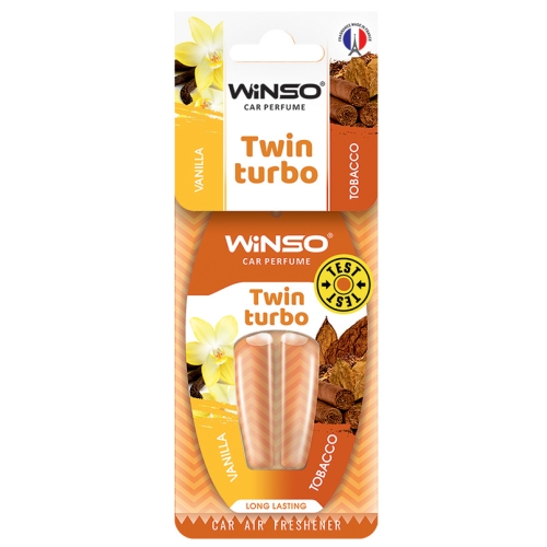 Ароматизатор повітря Winso Twin Turbo Vanilla Tobacco 5мл