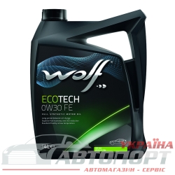Моторна Олива Wolf 0W-30 Ecotech FE 5л