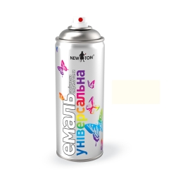 Автофарба Емаль New Ton 201 Бiлий Аерозоль 400мл