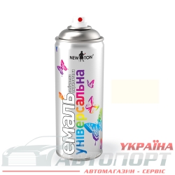 Автофарба Емаль New Ton 201 Бiлий Аерозоль 400мл