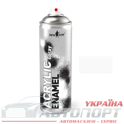 Автокраска Эмаль Акриловая New Ton RAL 9010 Белая Аэрозоль 500мл