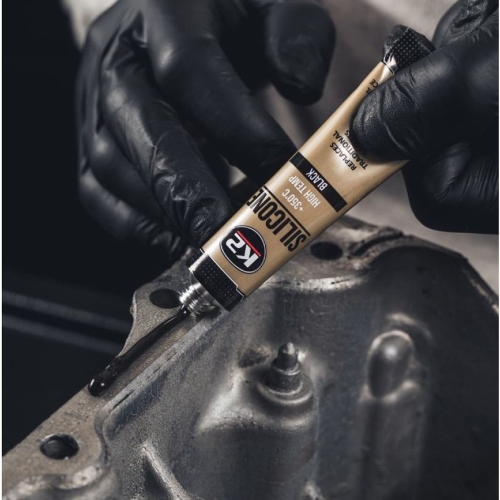 Герметик силіконовий K2 SIL Black +350С чорний 21гр