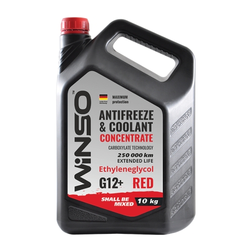 Антифриз Winso -80°C G12+ Червоний 10кг