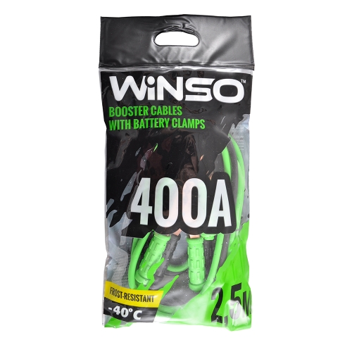 Кабелі пускові прикурювача Winso 400A 2.5м