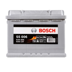 Акумулятор автомобільний Bosch 63Ah 610A S50 060 L2 L+