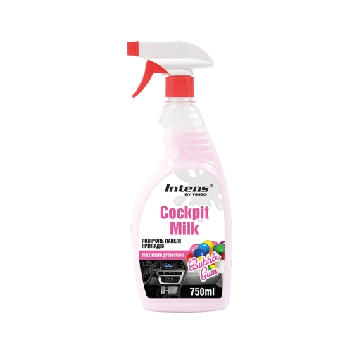 Поліроль Пластику Winso Intens Cockpit milk Babble gum 750мл