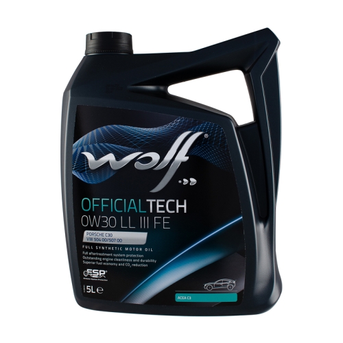 Моторна Олива Wolf 0W-30 Officialtech LL III FE 5л