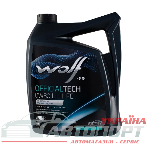 Моторна Олива Wolf 0W-30 Officialtech LL III FE 5л