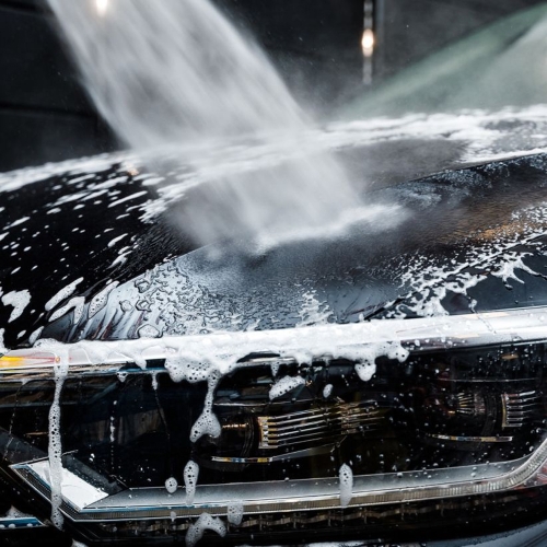 Автошампунь з воском K2 Express Plus білий 500мл