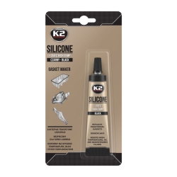 Герметик силіконовий K2 SIL Black-Blis +350С чорний блістер 21гр