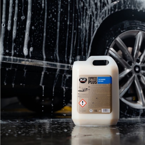 Автошампунь с воском K2 Express Plus белый 5л