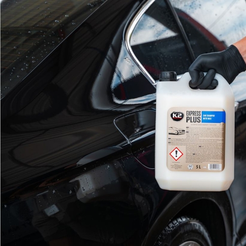 Автошампунь с воском K2 Express Plus белый 5л