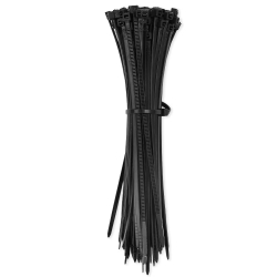 Хомут пластиковий Maxion 3.6х300мм чорний 100шт/упак