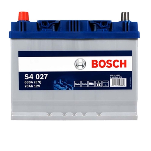 Акумулятор автомобільний Bosch 70Ah 630A S40 270 D26 Asia L+ н.к.