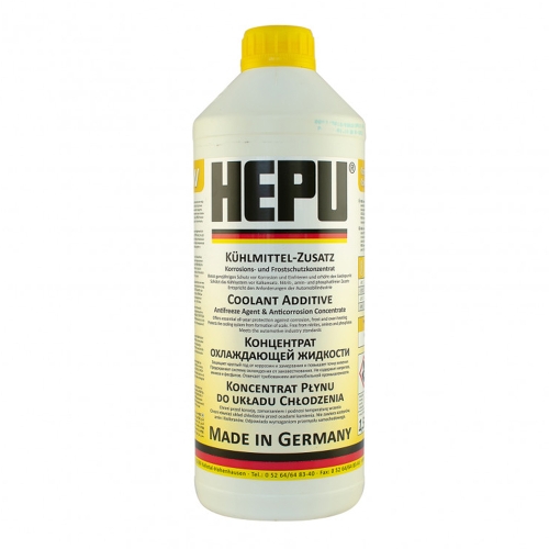 Антифриз Hepu -80°C G11 Жовтий P999-YLW 1.5л