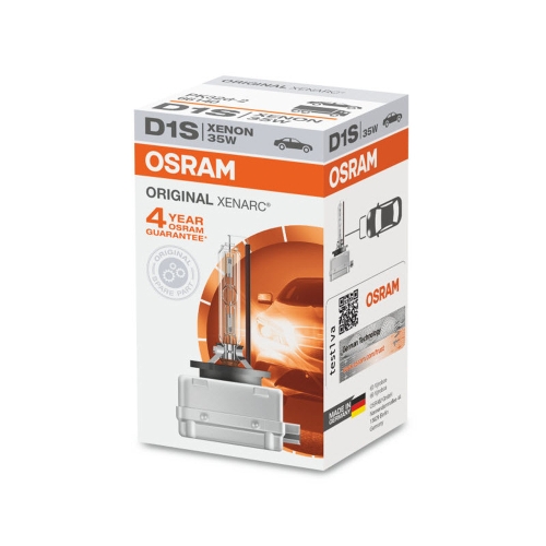 Автолампа ксенонова Osram D1S 66140 4300k 35W
