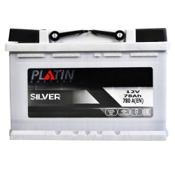 Акумулятор автомобільний Platin 78Ah 780A Silver MF R+ L3