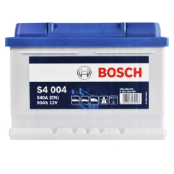 Акумулятор автомобільний Bosch 60Ah 540A S40 040 LB2 R+