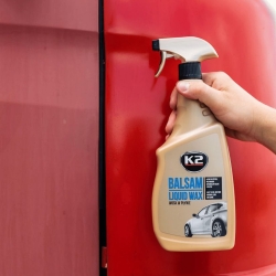 Поліроль для лаку Силіконове молочко K2 Balsam з розпилювачем 700мл