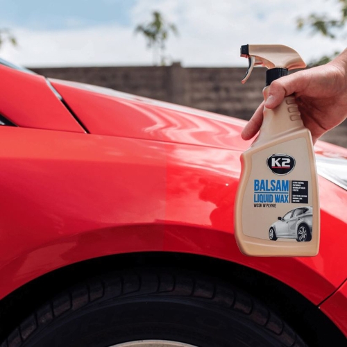 Полироль для лака Силиконовое молочко K2 Balsam с распылителем 700мл