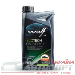 Моторна Олива Wolf 0W-8 Ecotech GLV-1 1л