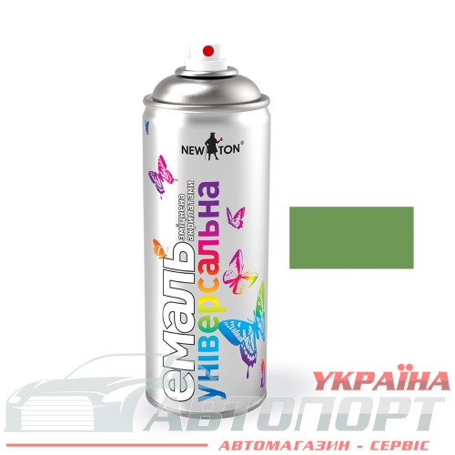 Автофарба Емаль New Ton 325 липа зелена Аерозоль 400мл