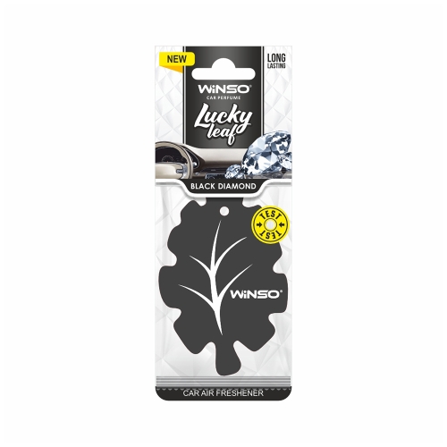 Ароматизатор повітря Winso Lucky Leaf Black Diamond