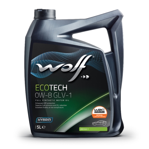 Моторна Олива Wolf 0W-8 Ecotech GLV-1 5л