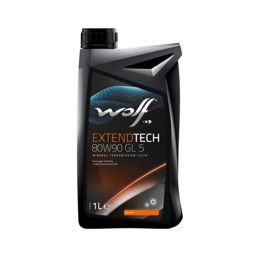 Трансмісійна Олива Wolf 80W-90 GL5 Extendtech 1л