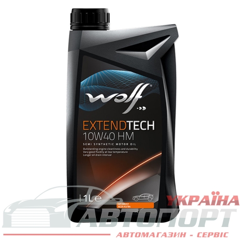 Моторна Олива Wolf 10W-40 Extendtech HM 1л