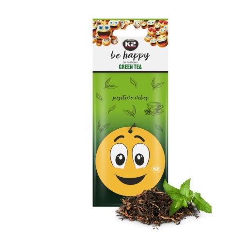 Ароматизатор воздуха K2 Be Happy Green Tea-Зеленый чай