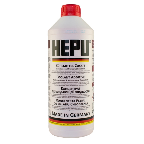 Антифриз Hepu -80°C G12 Червоний P999-G12 G12 1.5л