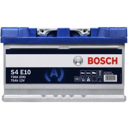 Акумулятор автомобільний Bosch 75Ah 730A EFB S4E 100 LB4 R+