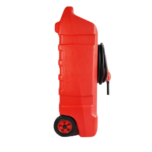 Каністра пластикова Maxion 53л на колесах із заправним шлангом