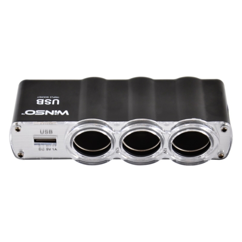 Розгалужувач прикурювача Winso 3в1 200130