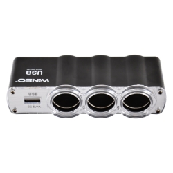 Розгалужувач прикурювача Winso 3в1 200130